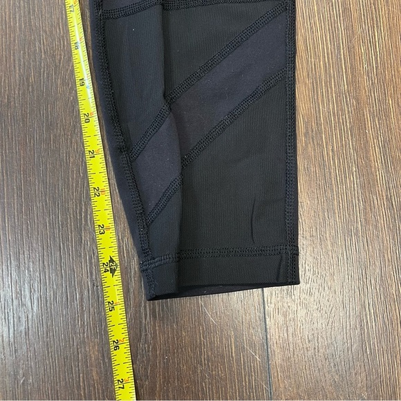 Lululemon Wunder Under Pant (Hi-Rise) (Tech Mesh) Black SZ 8 - Picture 6 of 6